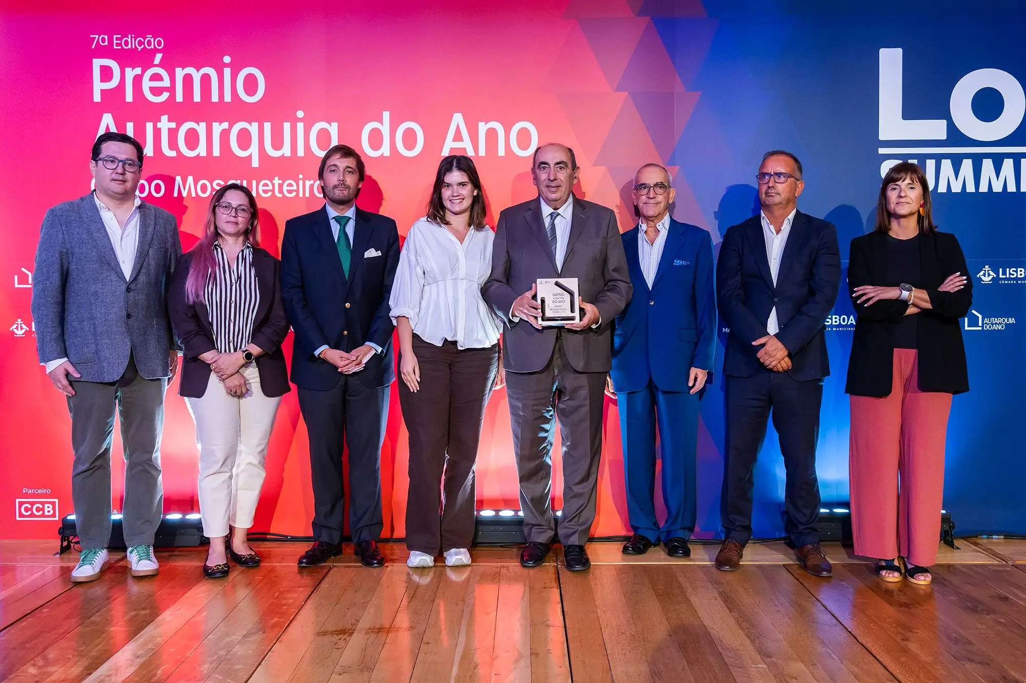 Prémio autarquia do ano 2026 grupo mosqueteiros barcelos