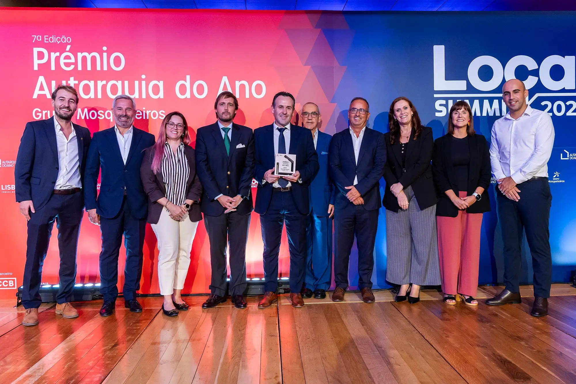 Prémio autarquia do ano 2026 grupo mosqueteiros cinfaes