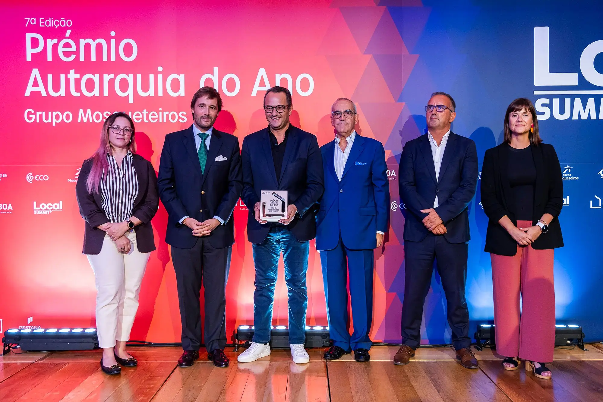 Prémio autarquia do ano 2026 grupo mosqueteiros leiria