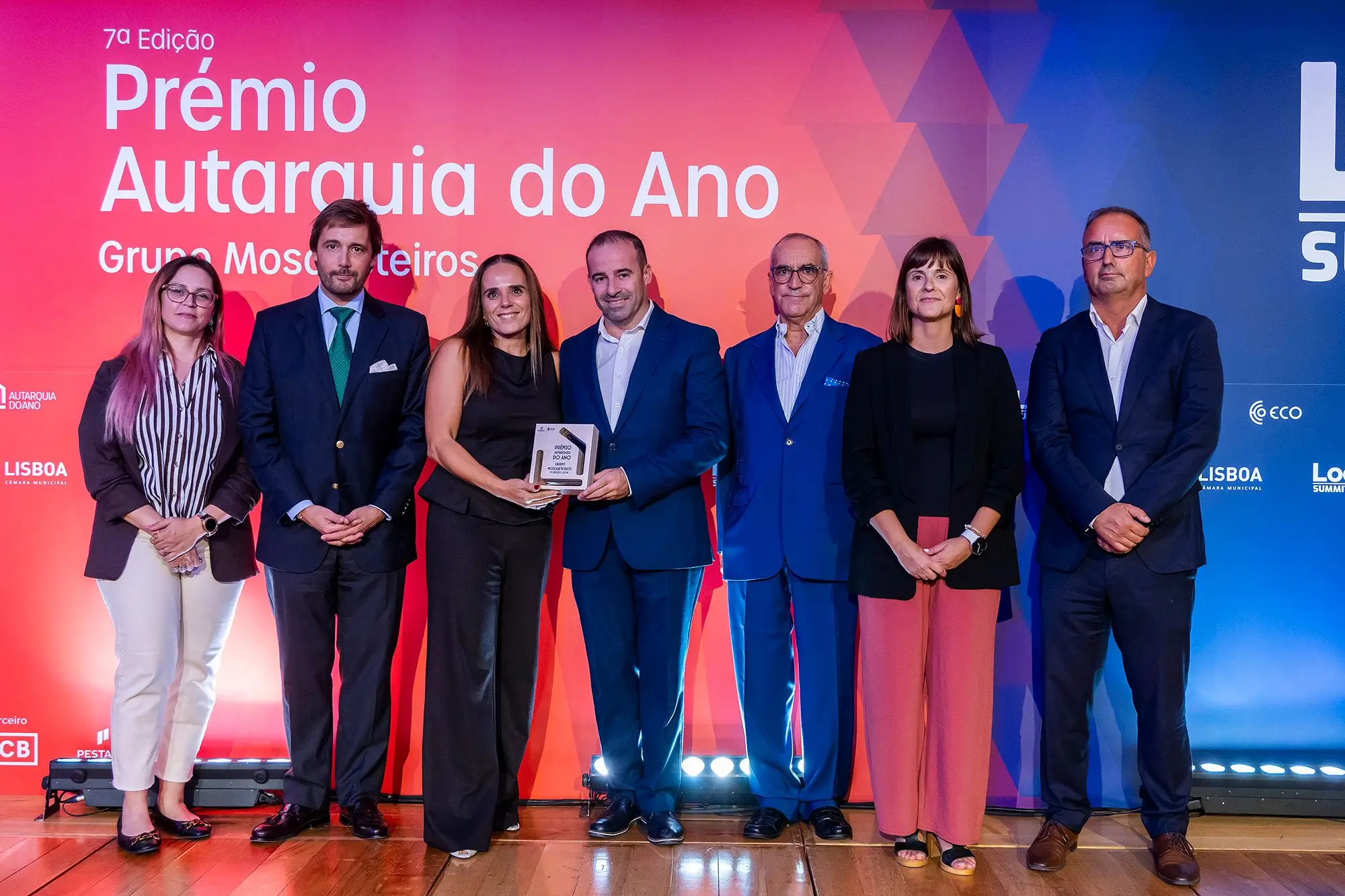 Prémio autarquia do ano 2026 grupo mosqueteiros fanzeres são pedro da cova