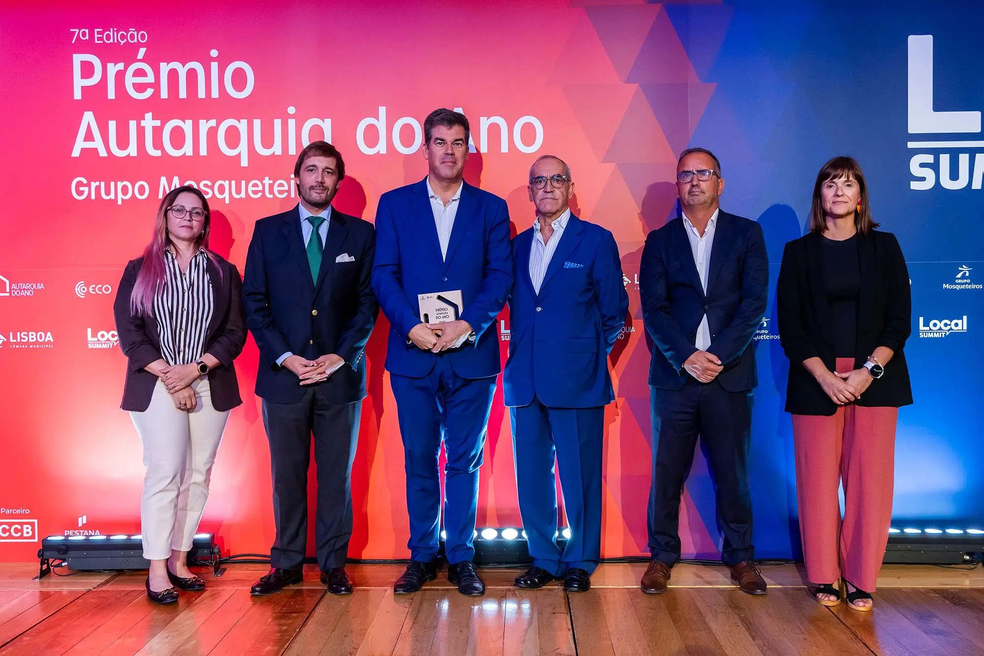Prémio autarquia do ano 2026 grupo mosqueteiros lumiar