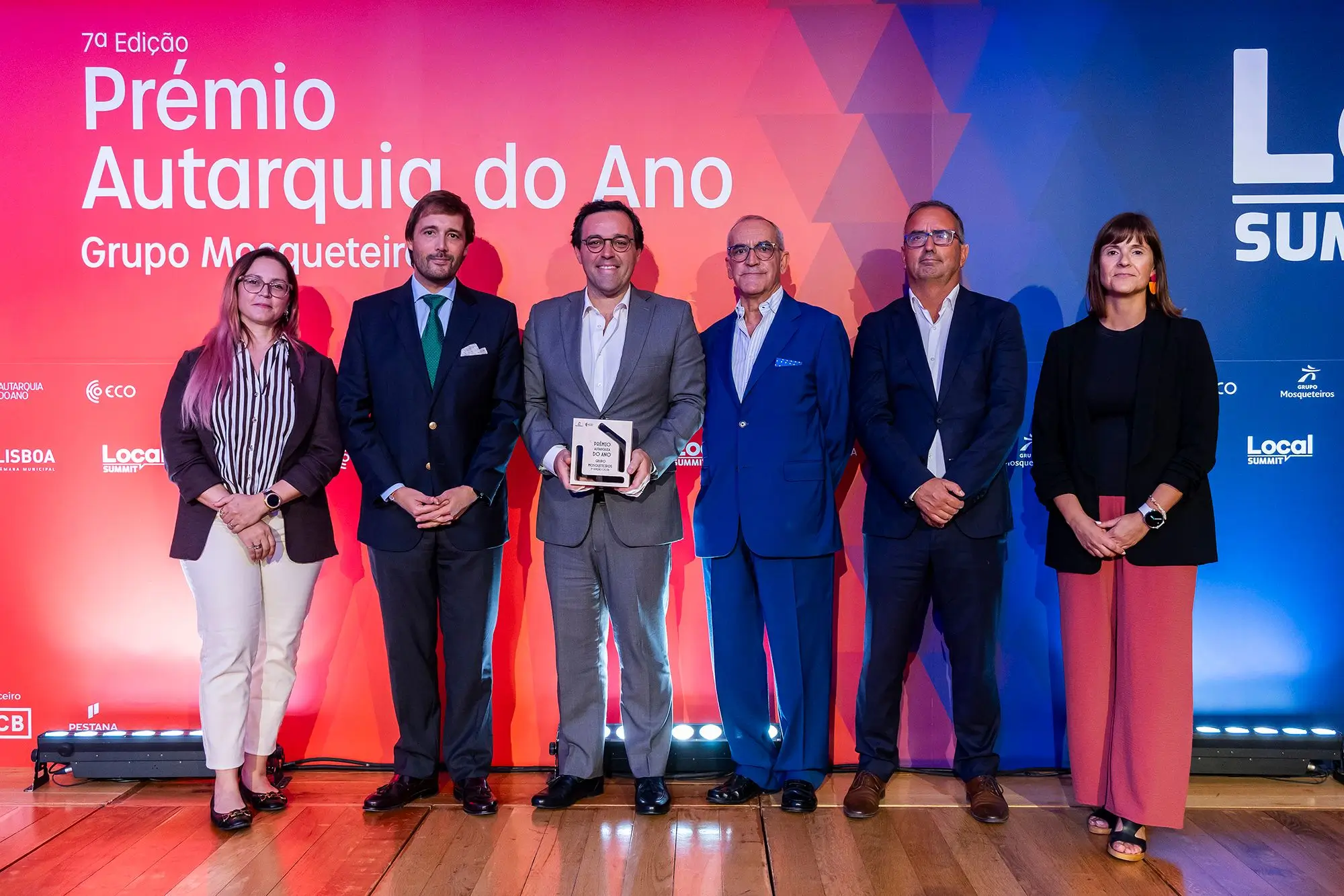 Prémio autarquia do ano 2026 grupo mosqueteiros caldas da rainha