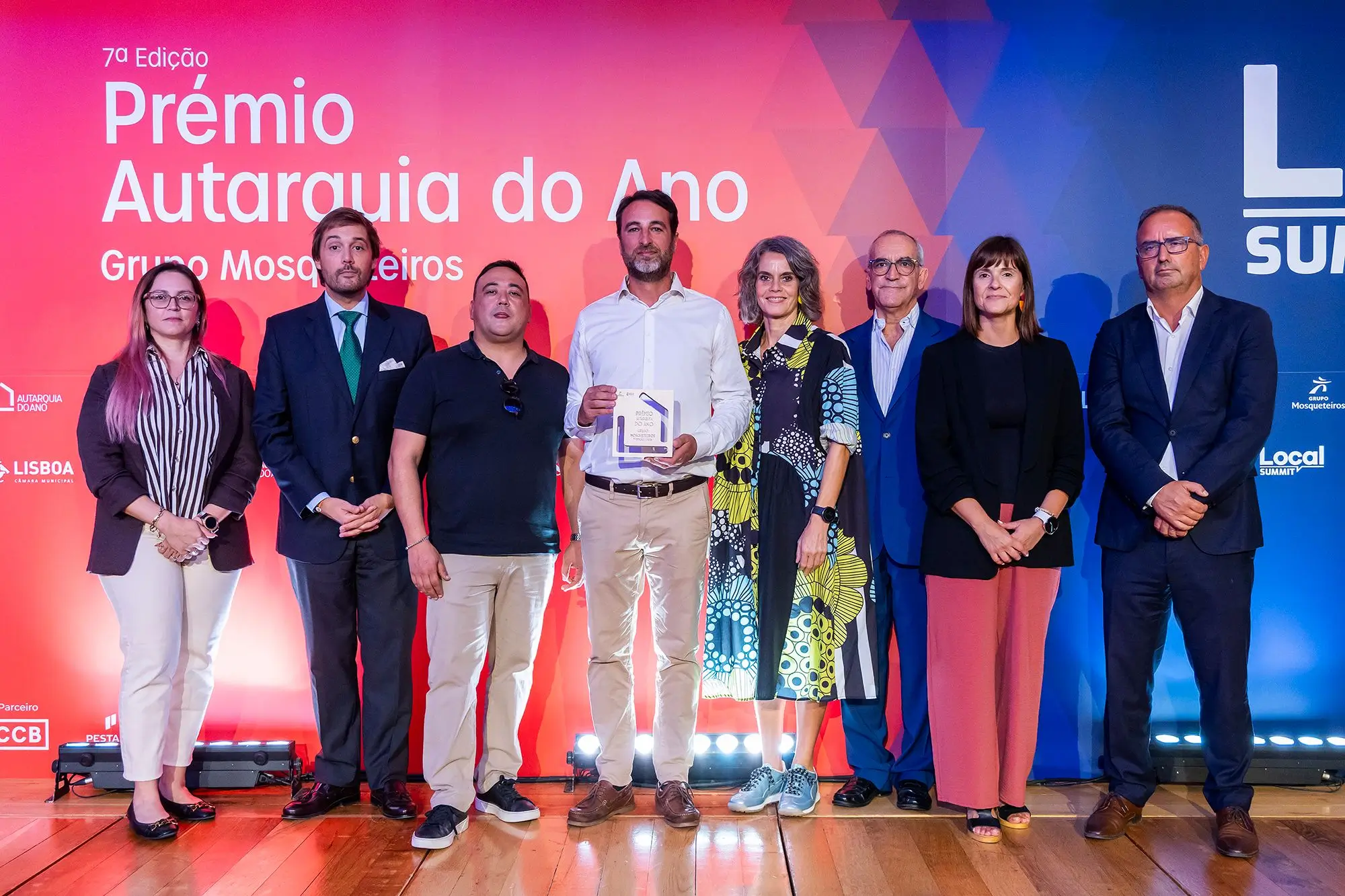 Prémio autarquia do ano 2026 grupo mosqueteiros vila flor