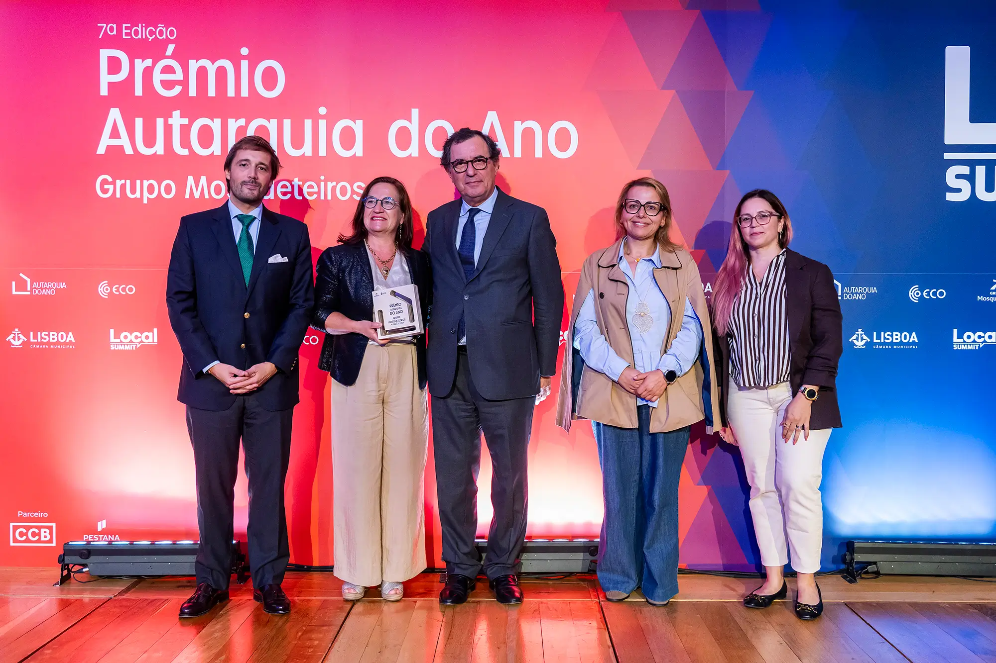 Prémio autarquia do ano 2026 grupo mosqueteiros